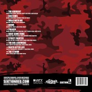 The red album back cover CD smaller